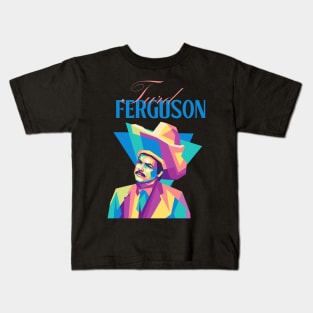 Turd Ferguson poster Kids T-Shirt